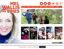 Tablet Screenshot of melwallisdevries.nl